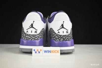 CT8532-105 Jordan Air 3 Iris Dark 0726